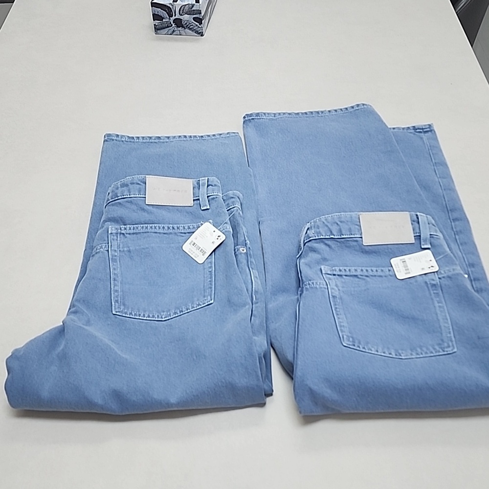 Last pair NWT 30 We The Free Deep Trance Boyfriend Jean Ocean - Picture 7 of 8